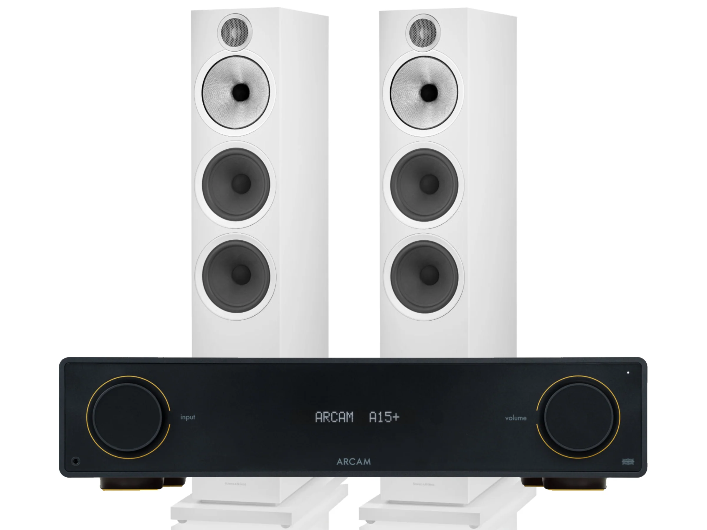Arcam A15+ with Bowers & Wilkins 603 S3 (2025 Model) - Image 3