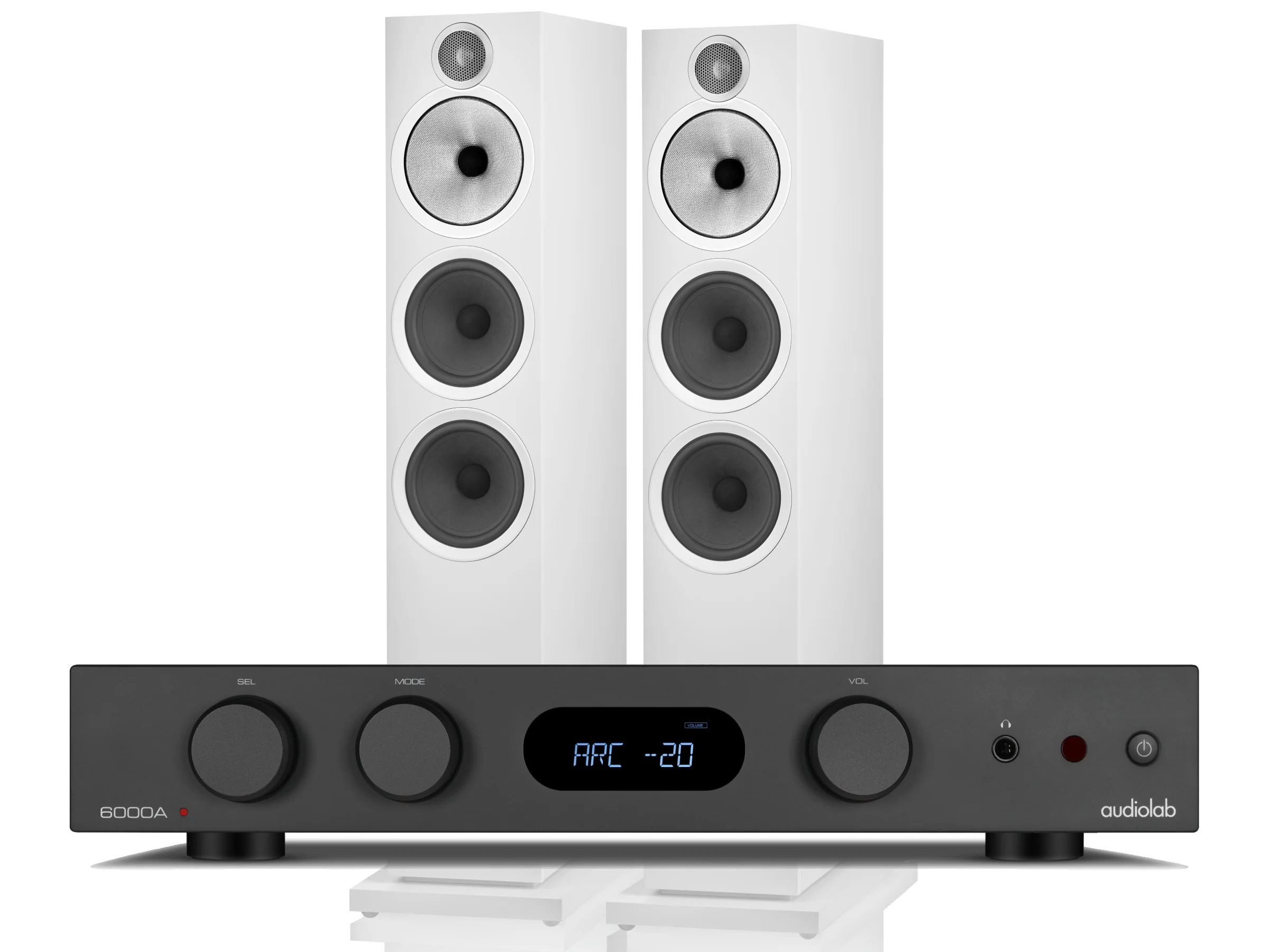 Audiolab 6000A MkII with Bowers & Wilkins 603 S3 Speakers - Image 3