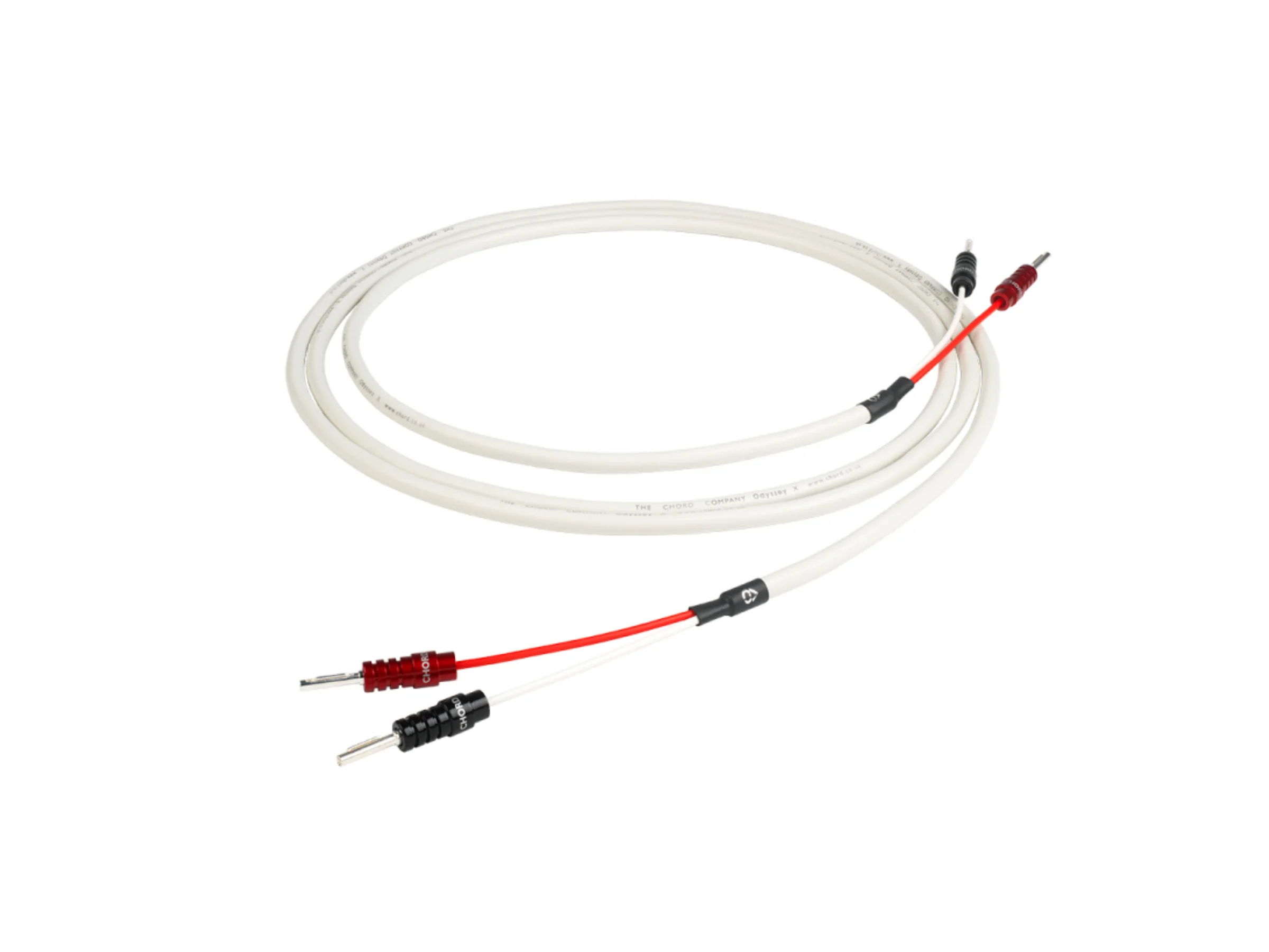 Chord OdysseyX Speaker Cable - Terminated Single Cable (Banana to Banana)