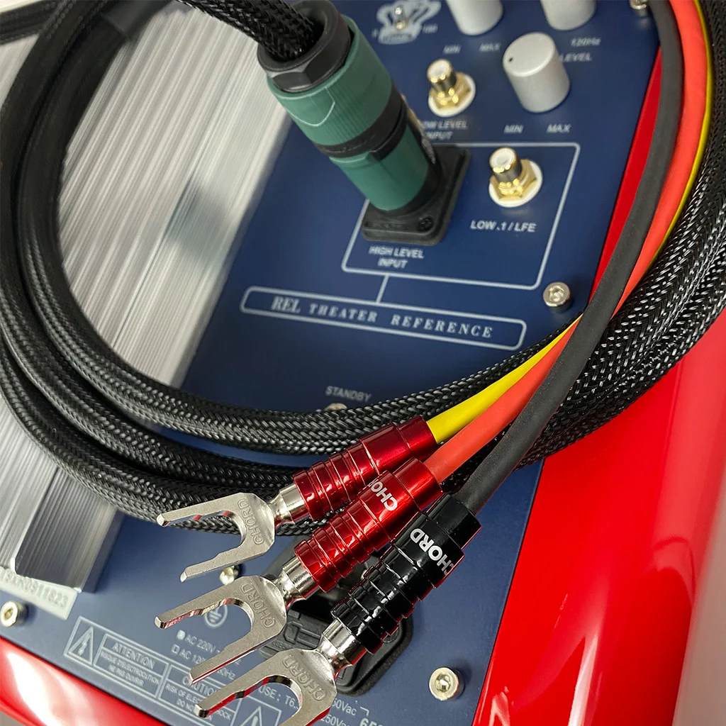 Chord Epic High-Level Subwoofer Cable Speakon (For REL Subwoofers) - Image 4