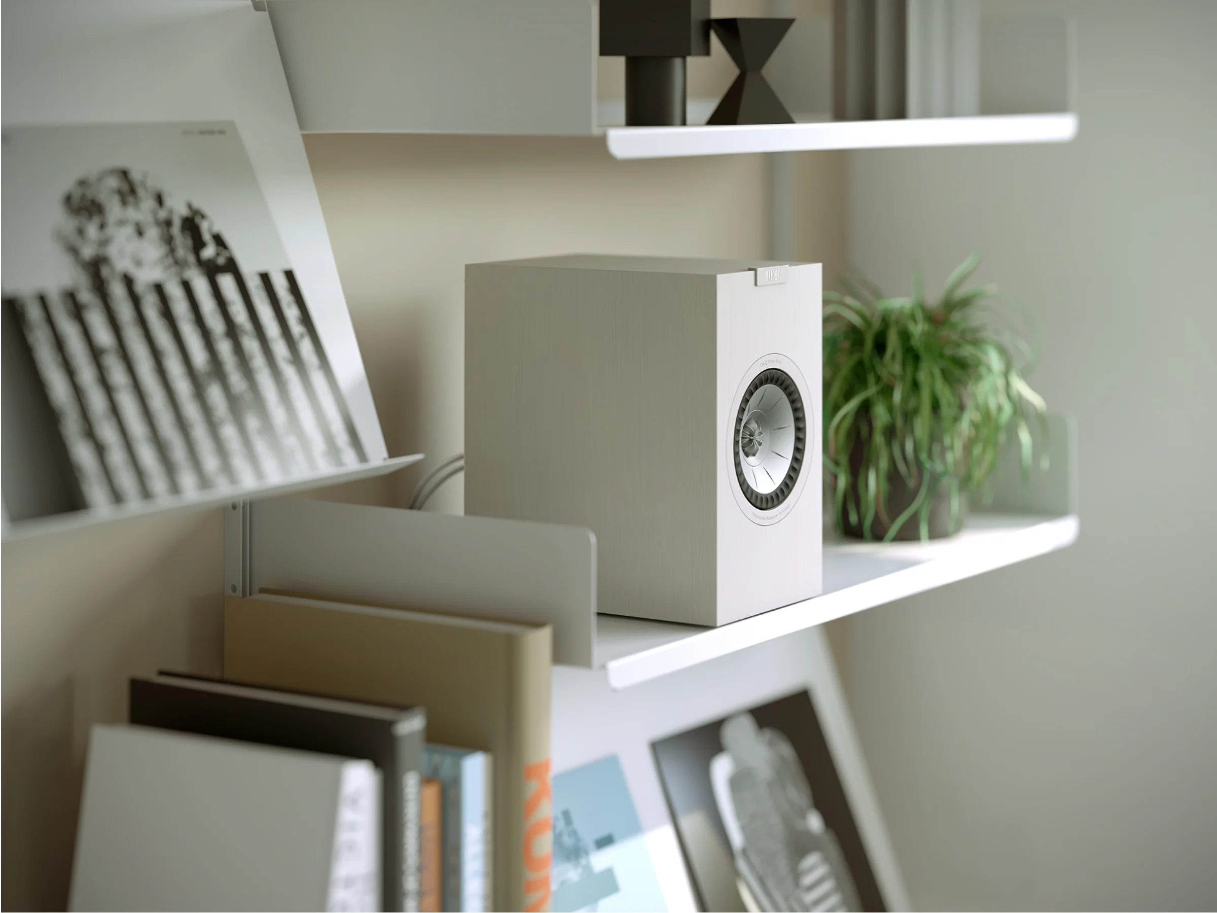 KEF Q1 Meta Bookshelf Speakers + KEF SQ1 Floor stands - Image 12