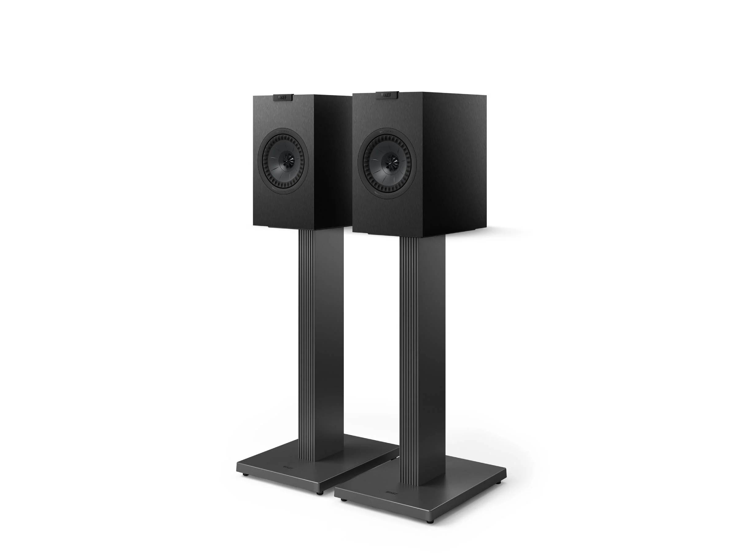 KEF Q1 Meta Bookshelf Speakers + KEF SQ1 Floor stands - Image 2