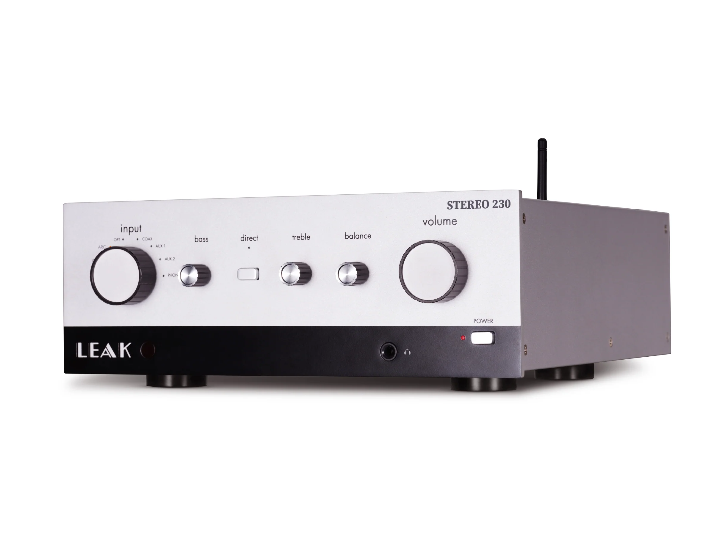 Leak Stereo 230 with Wharfedale Super Linton & Matching Stands - Image 9