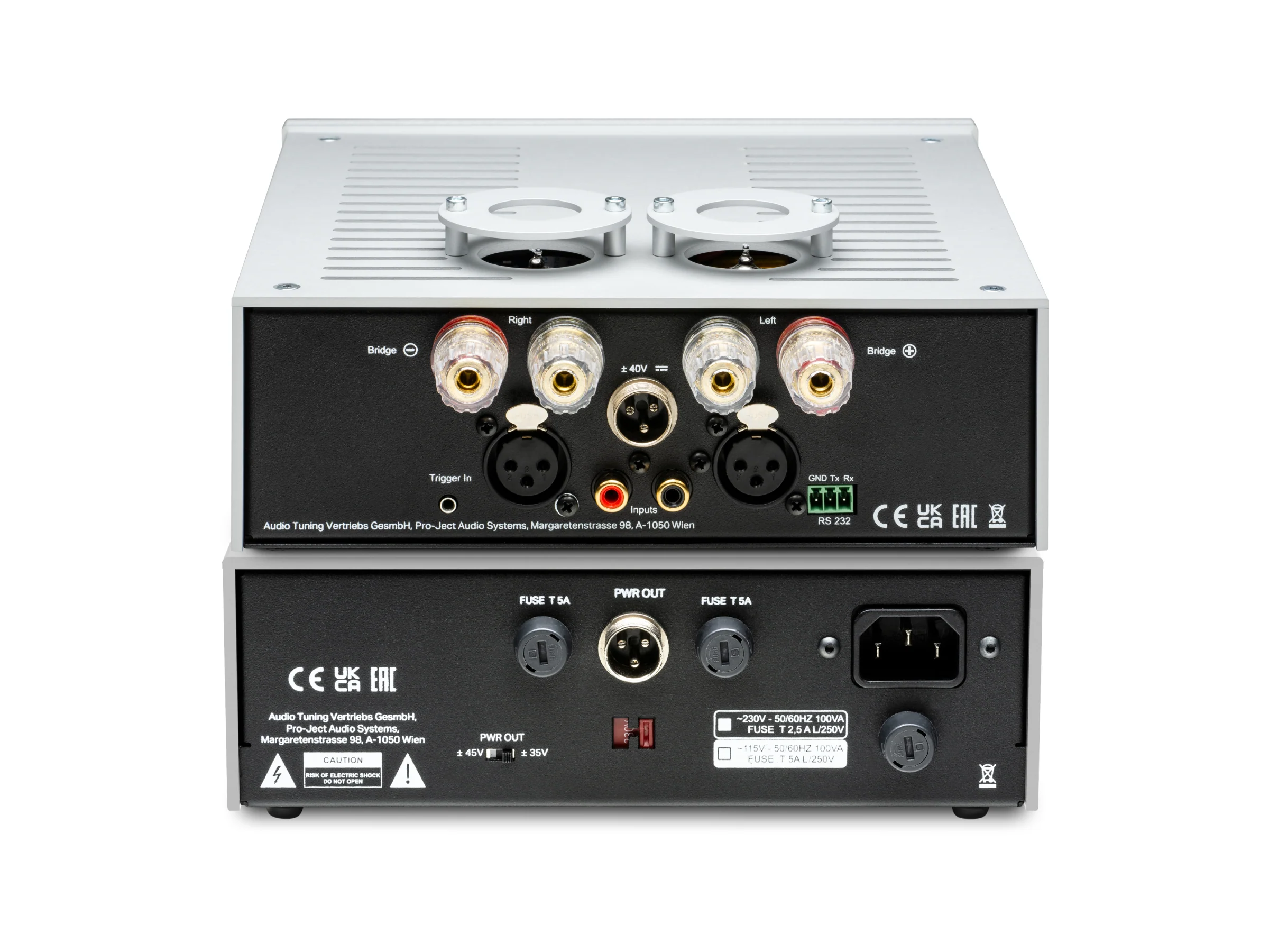 Pro-Ject Amp Box RS2 + Power Box Amp RS2 Integrated Amplifier with Power Supply - Image 3