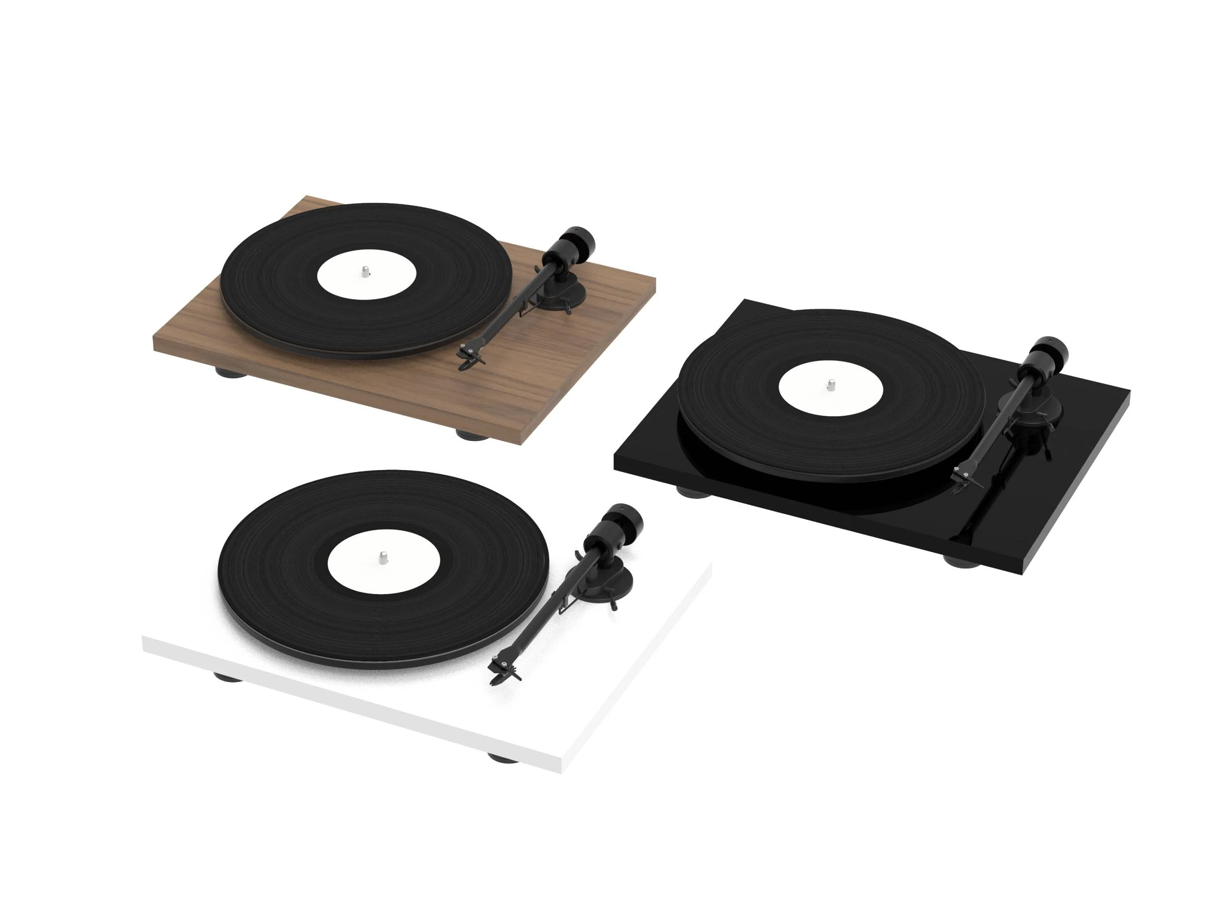 Pro-Ject T1 EVO Phono Satin White Turntable (Opened box) - Image 3