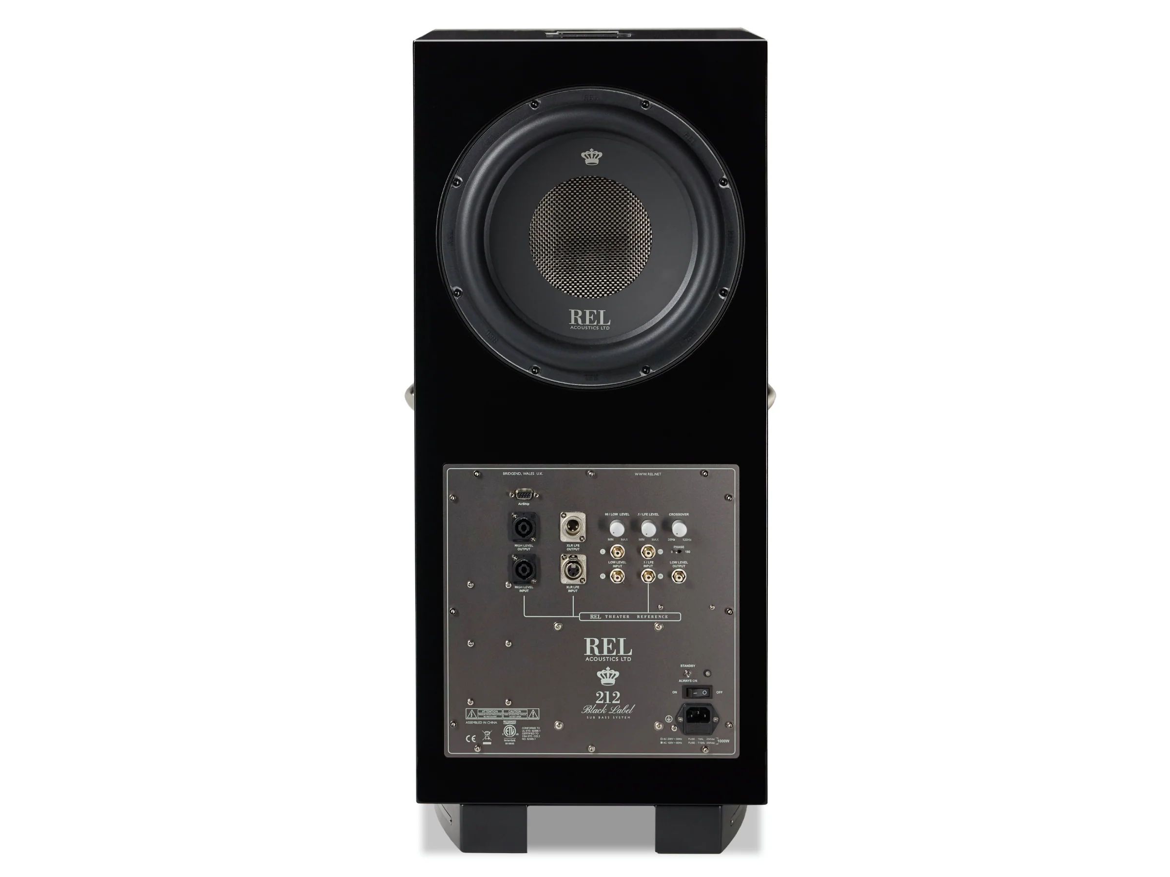 REL Acoustics 212 Black Label Subwoofer - Image 5