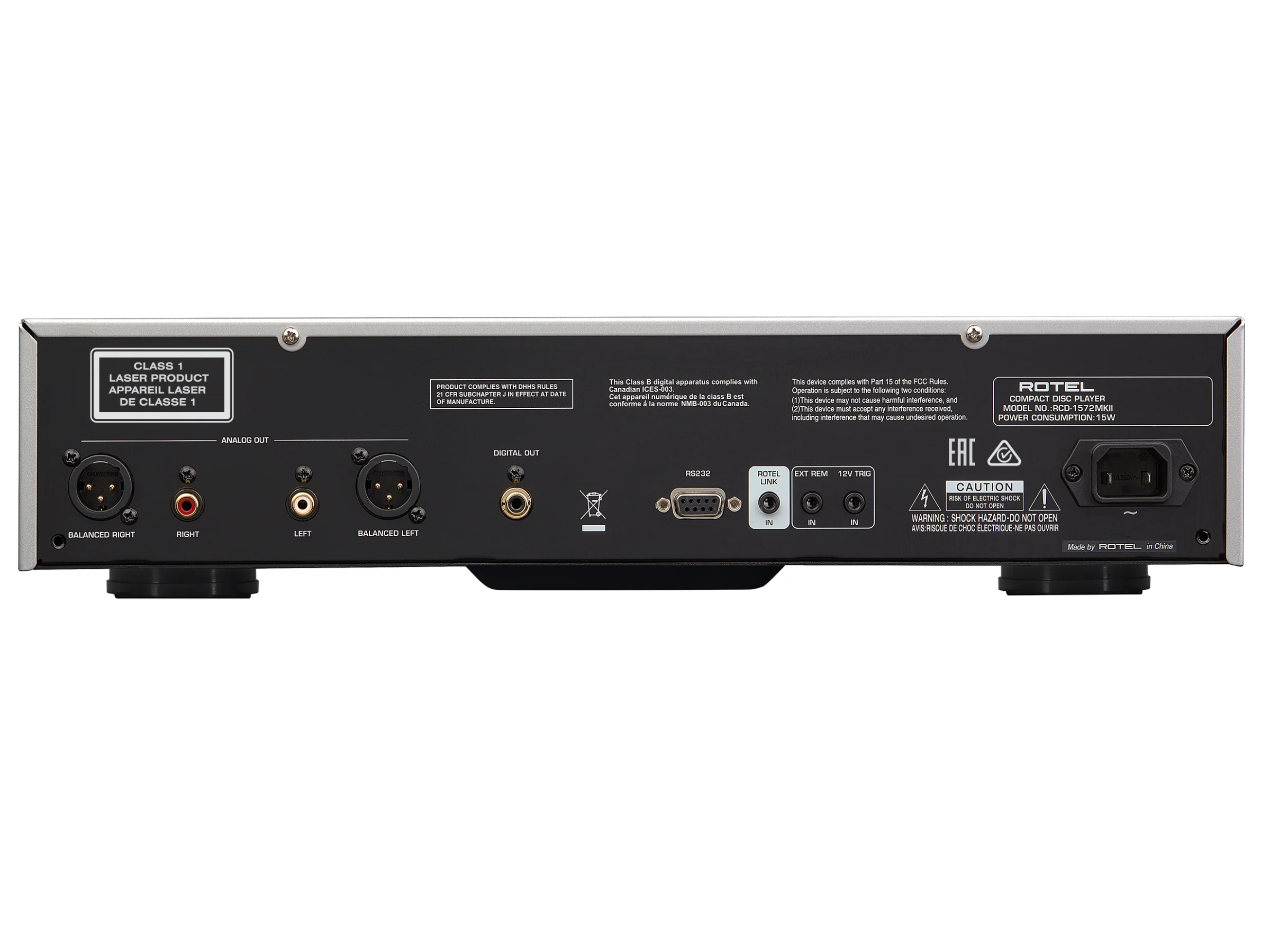 Rotel RCD-1572MKII CD Player - Image 7