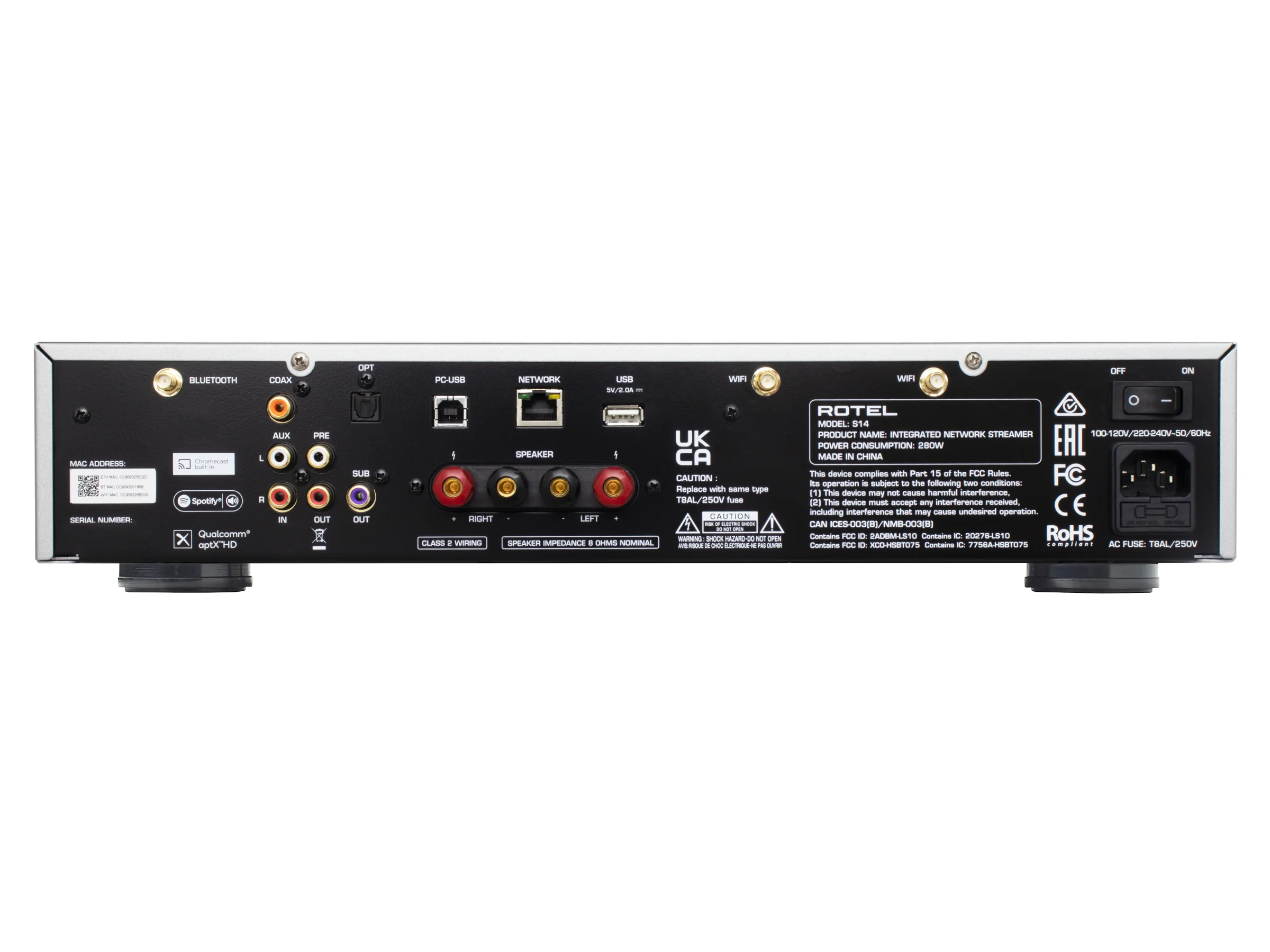 Rotel S14 Streaming Amplifier - Image 3