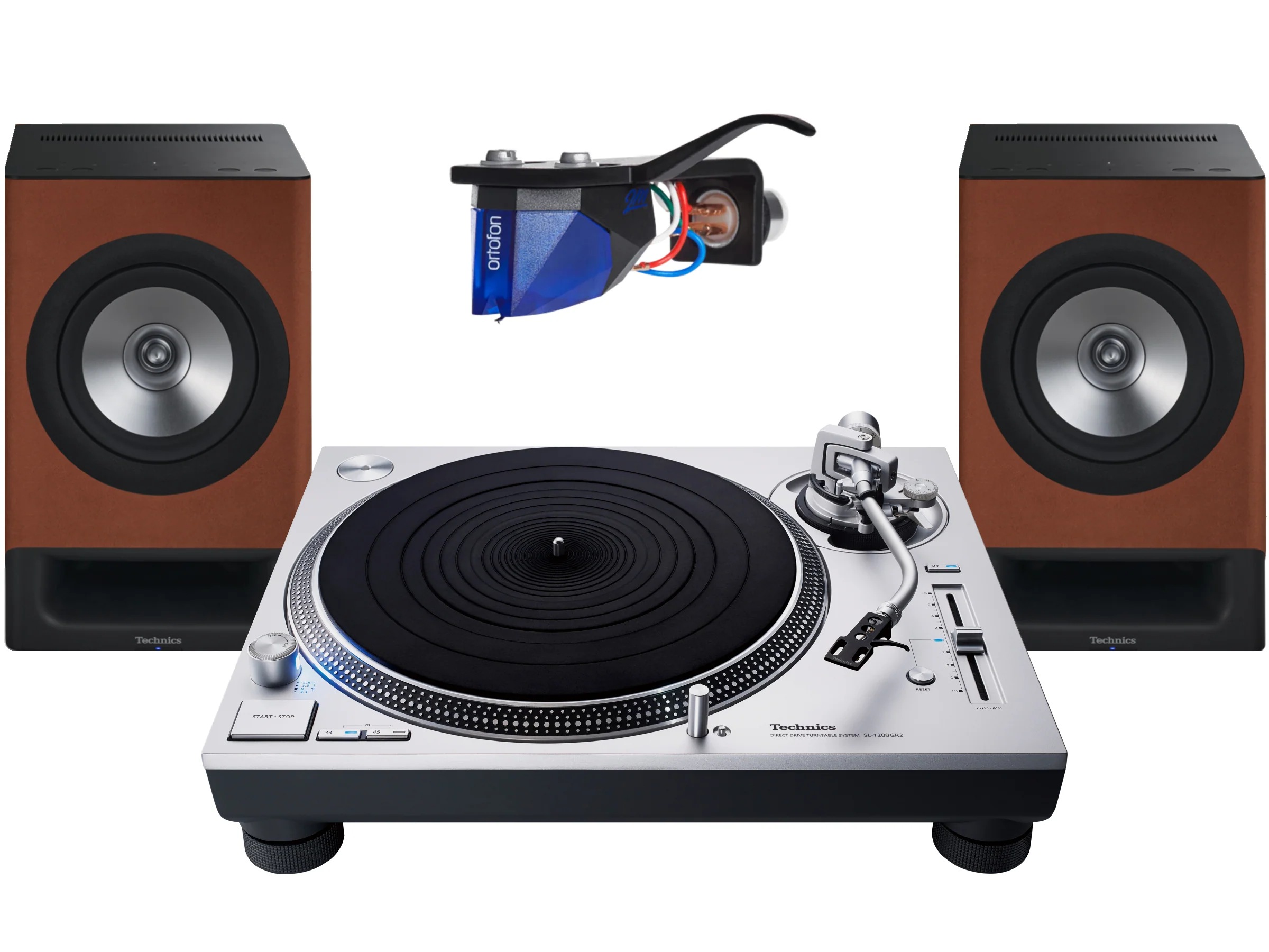 Technics SL-1200GR2 Turntable + SC-CX700 Wireless Speaker System - Image 10