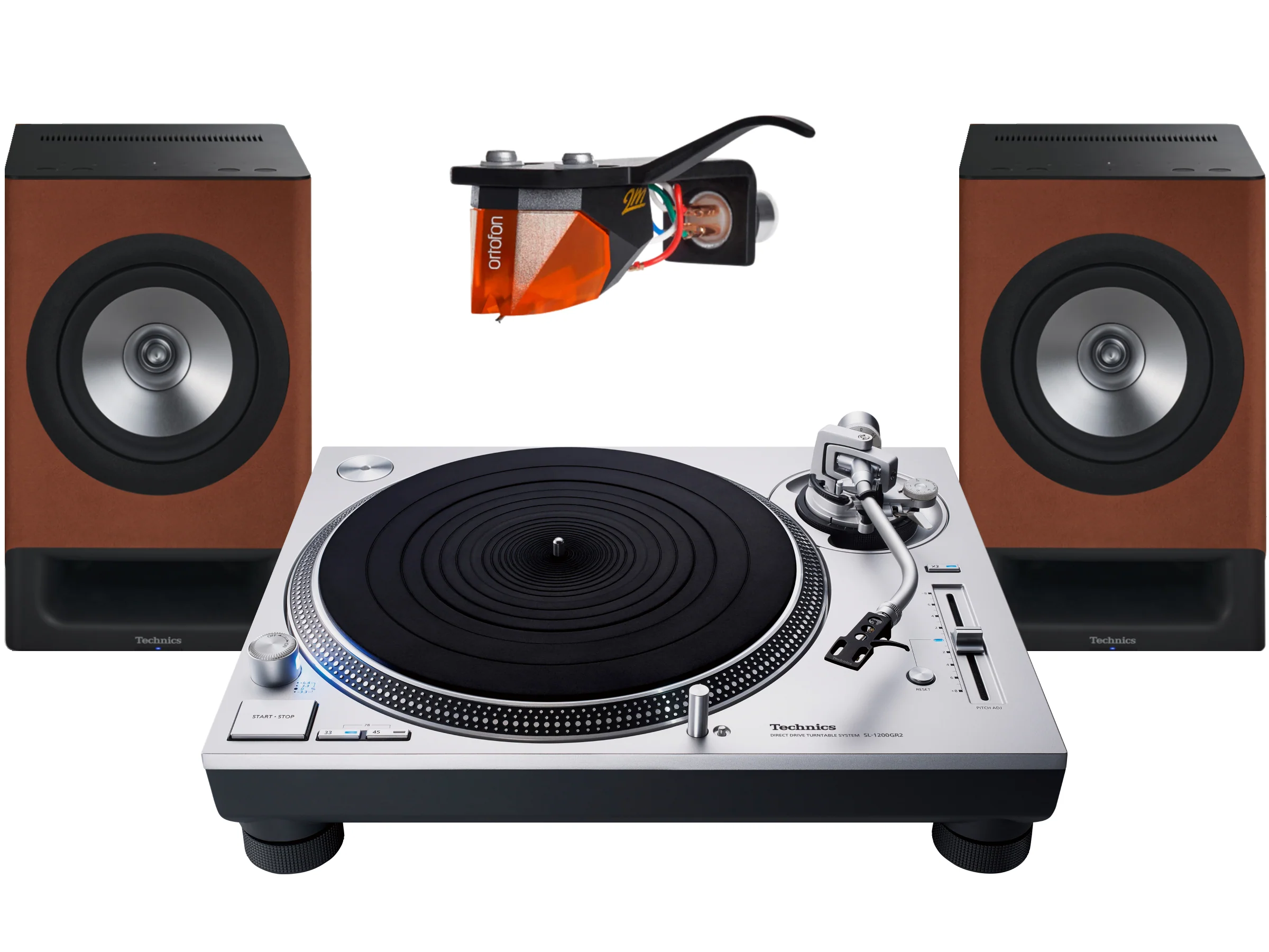 Technics SL-1200GR2 Turntable + SC-CX700 Wireless Speaker System - Image 11