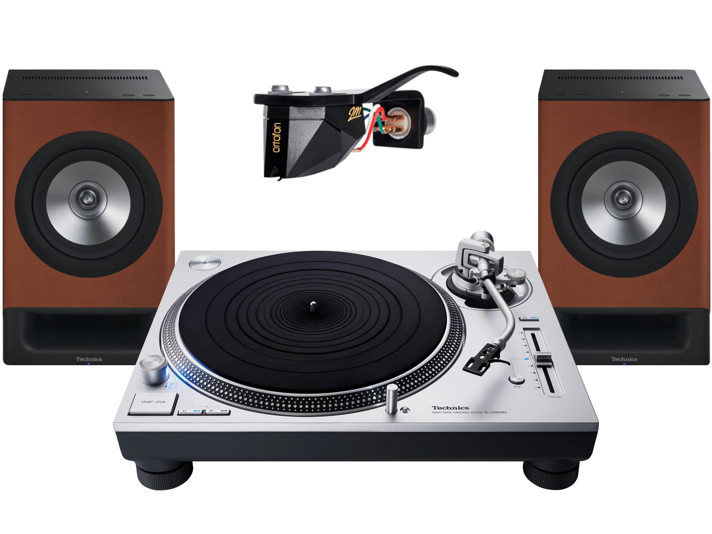 Technics SL-1200GR2 Turntable + SC-CX700 Wireless Speaker System - Image 12