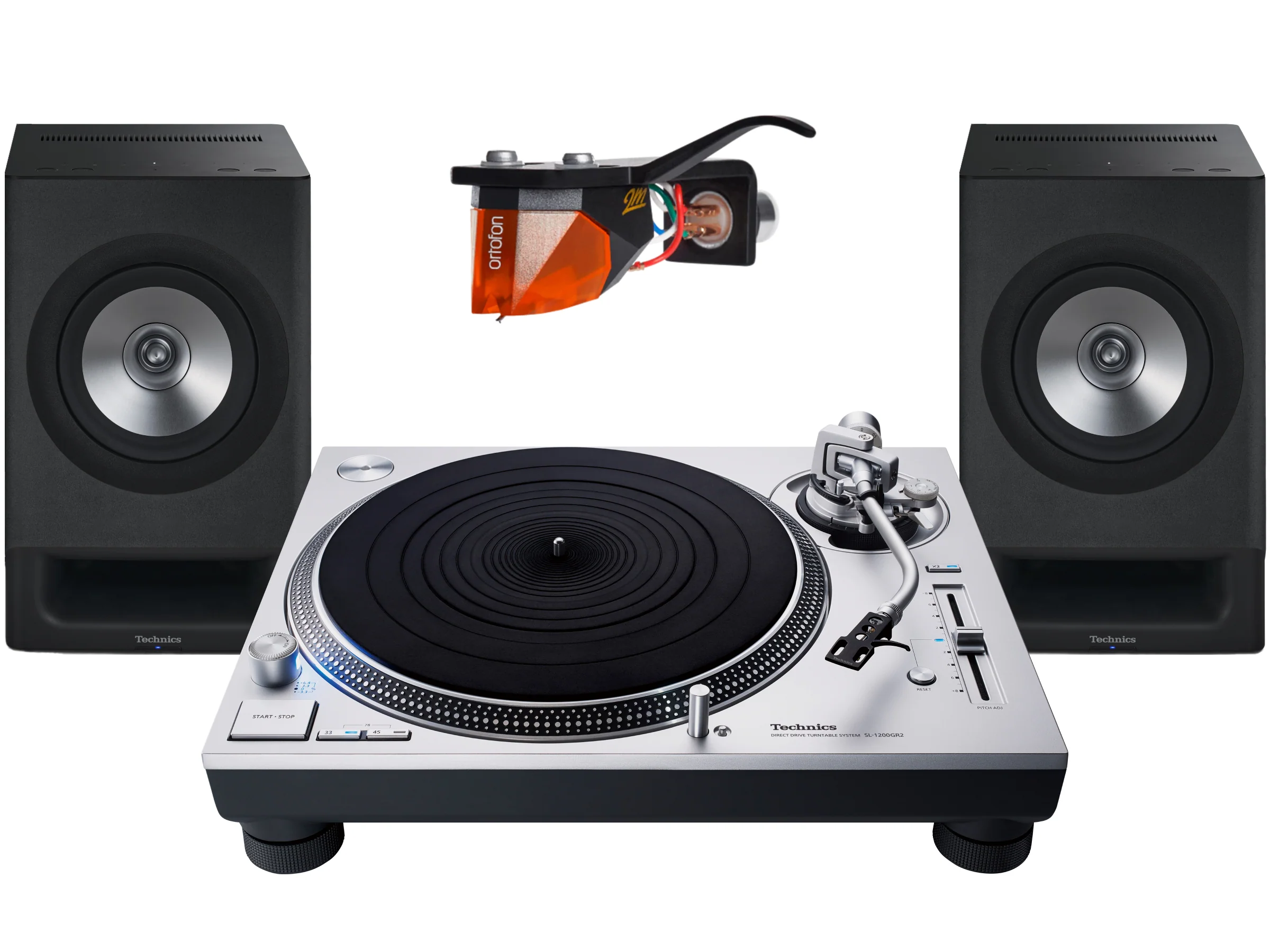 Technics SL-1200GR2 Turntable + SC-CX700 Wireless Speaker System - Image 3