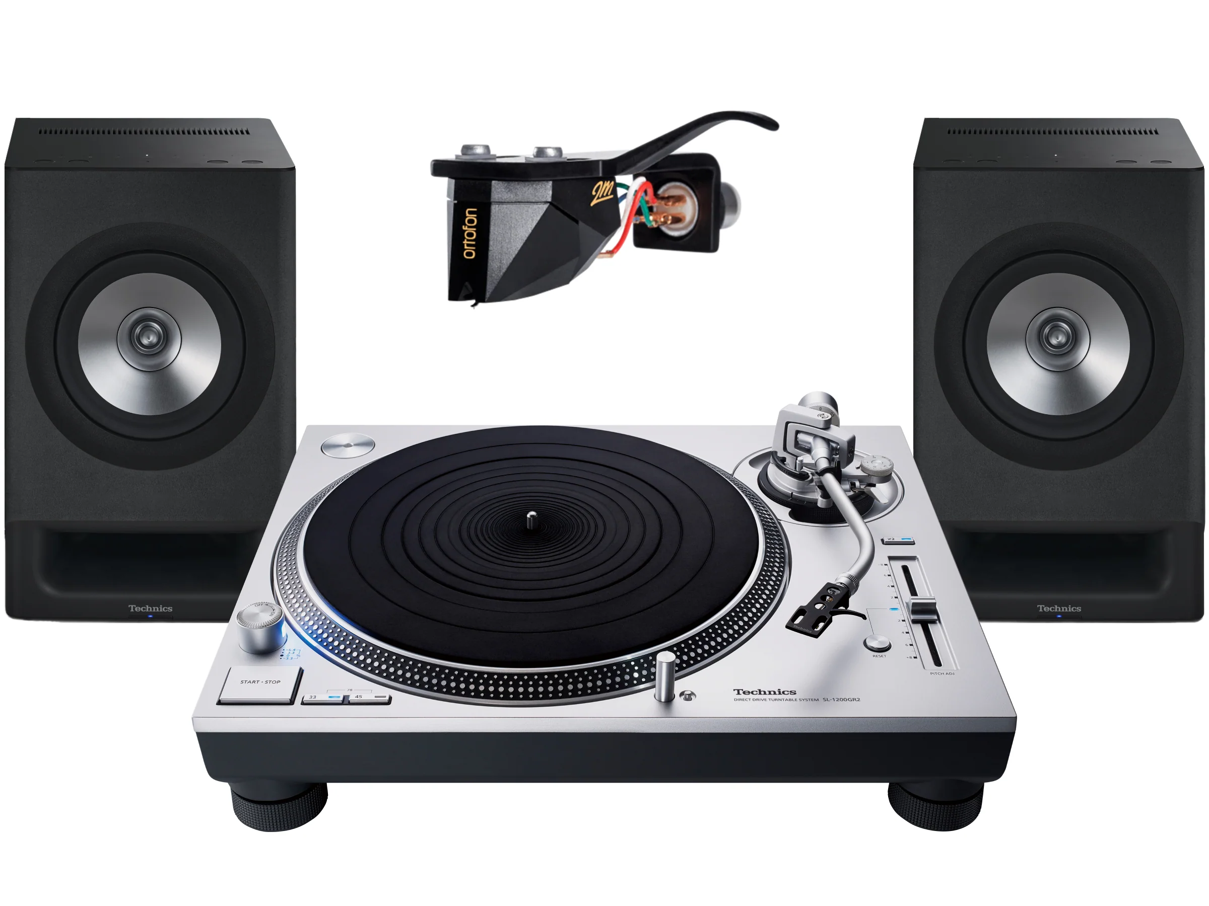 Technics SL-1200GR2 Turntable + SC-CX700 Wireless Speaker System - Image 4