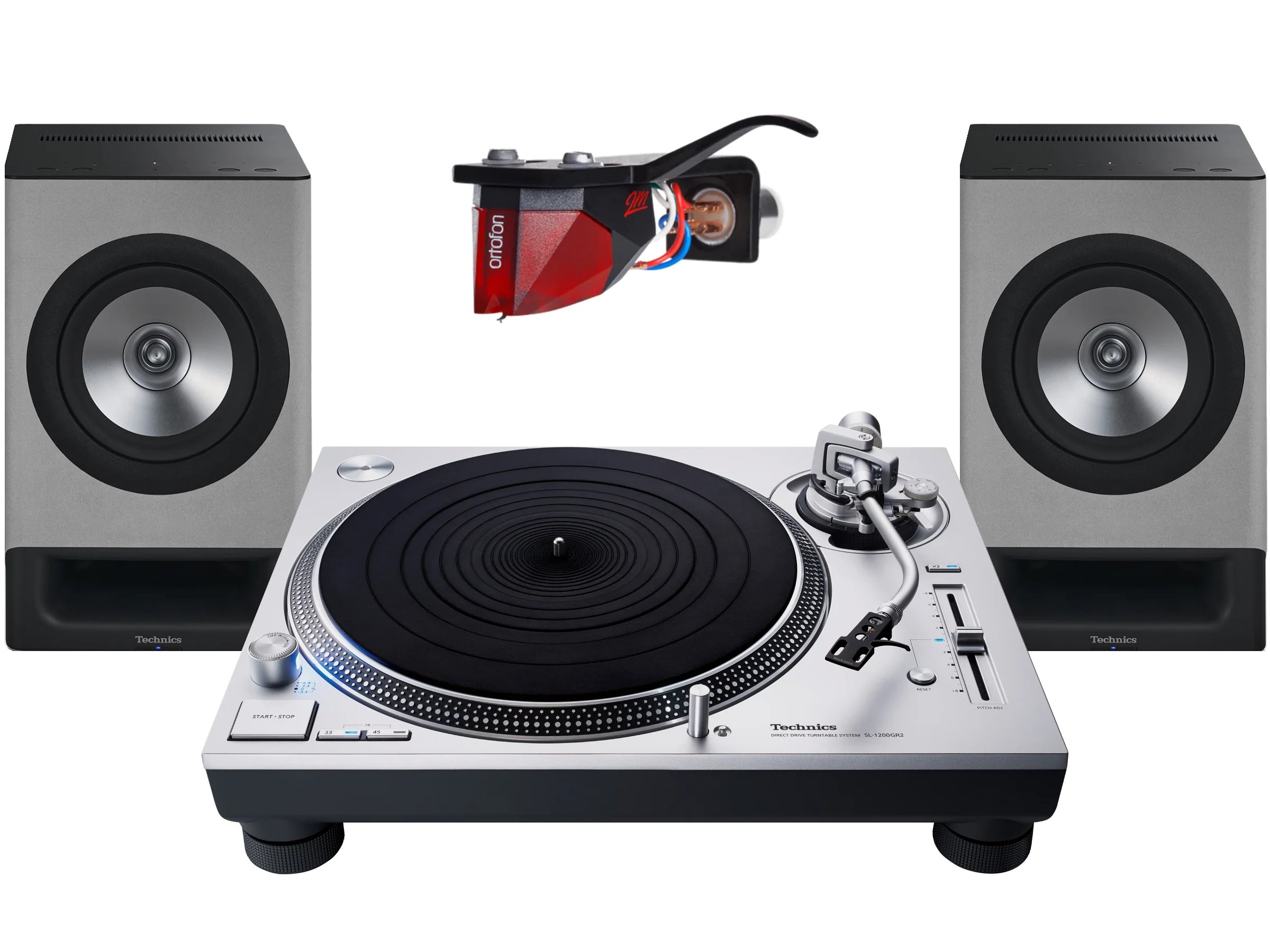 Technics SL-1200GR2 Turntable + SC-CX700 Wireless Speaker System - Image 5