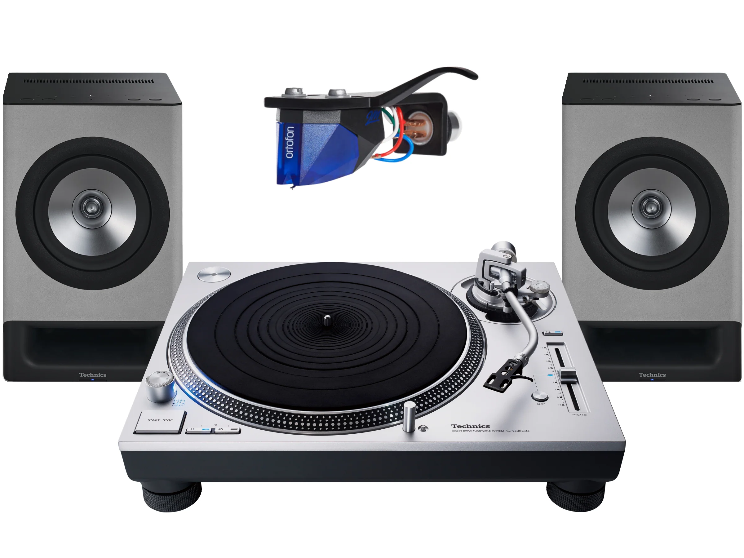 Technics SL-1200GR2 Turntable + SC-CX700 Wireless Speaker System - Image 6