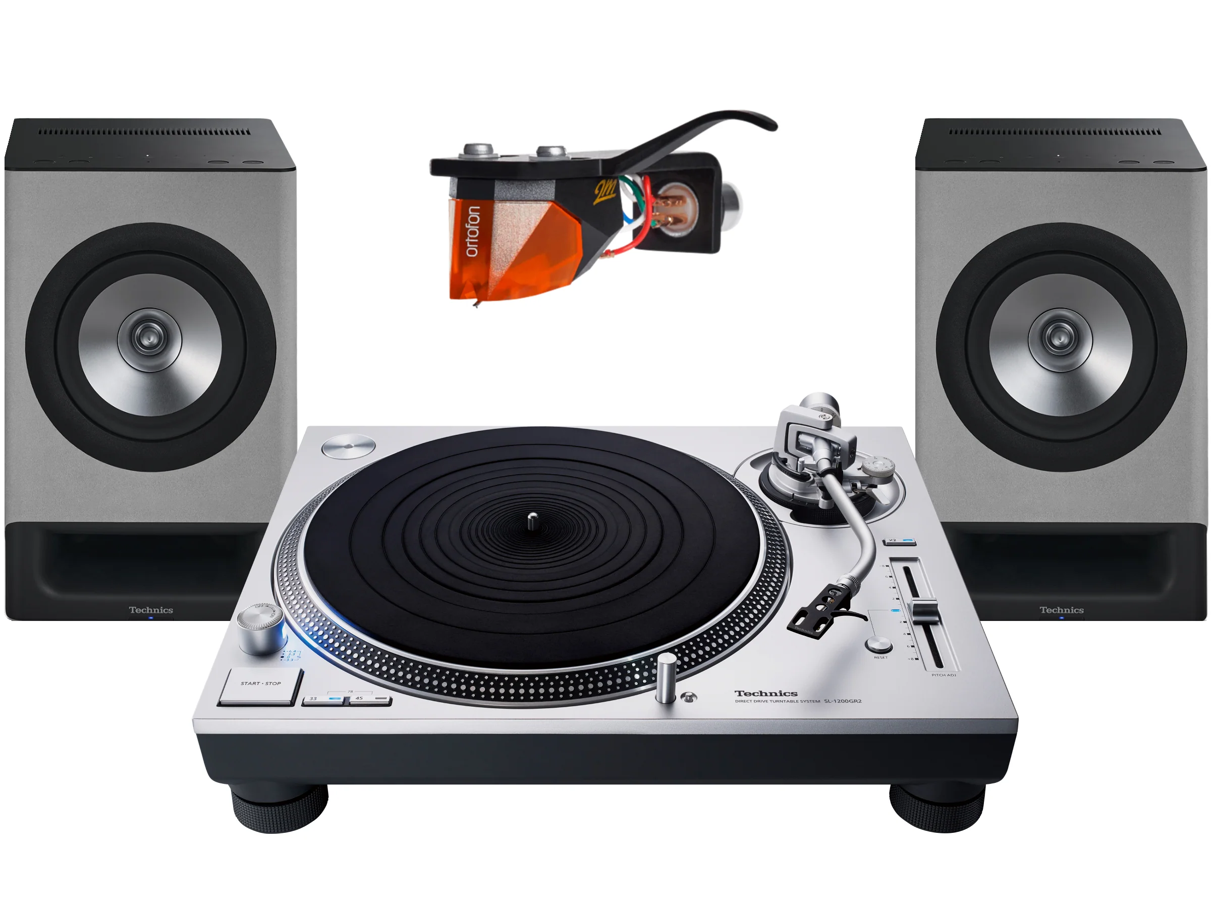 Technics SL-1200GR2 Turntable + SC-CX700 Wireless Speaker System - Image 7