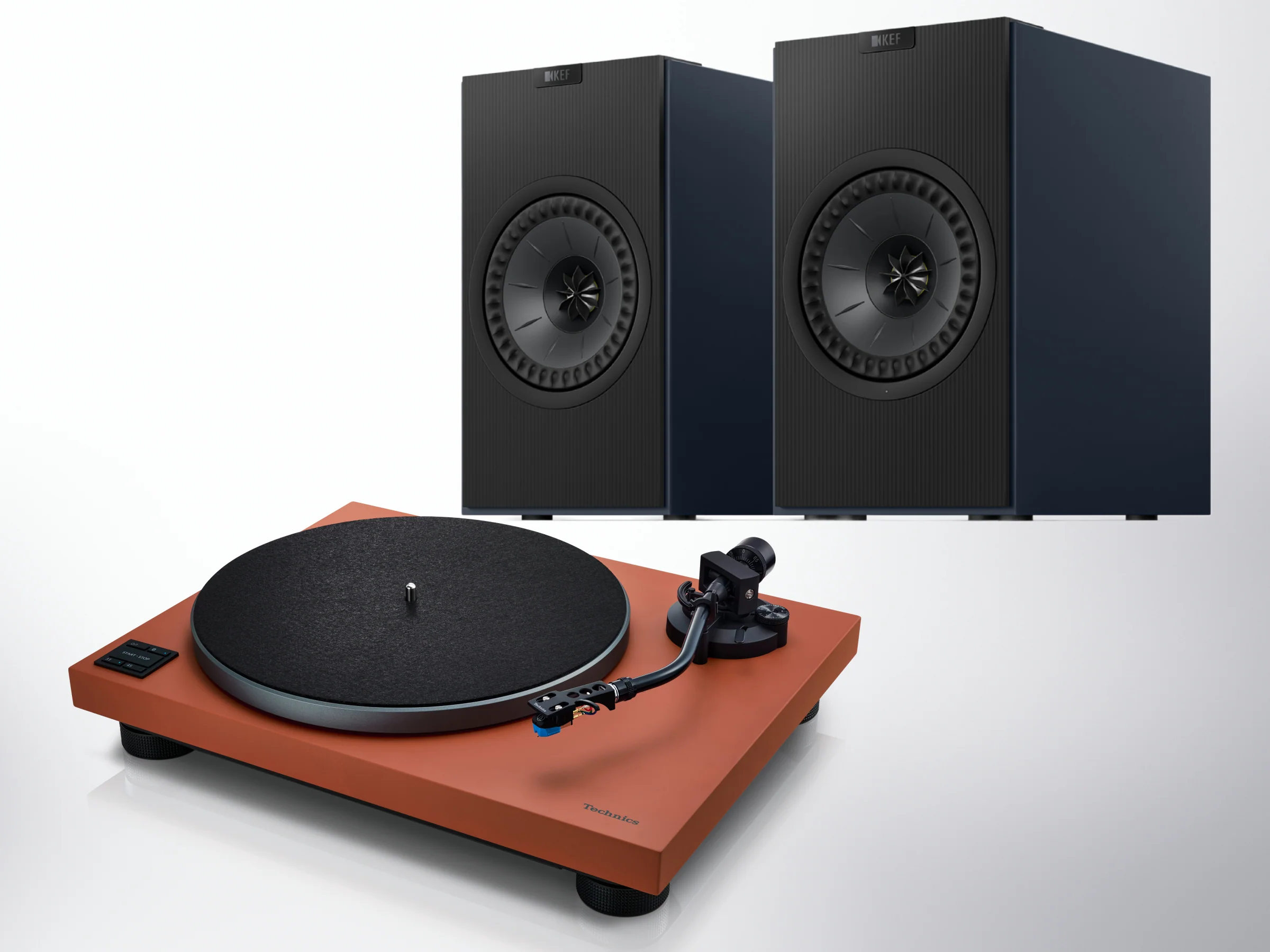 Technics SL-40CBT Direct Drive Turntable with KEF CODA W Wireless Turntable System - Image 11