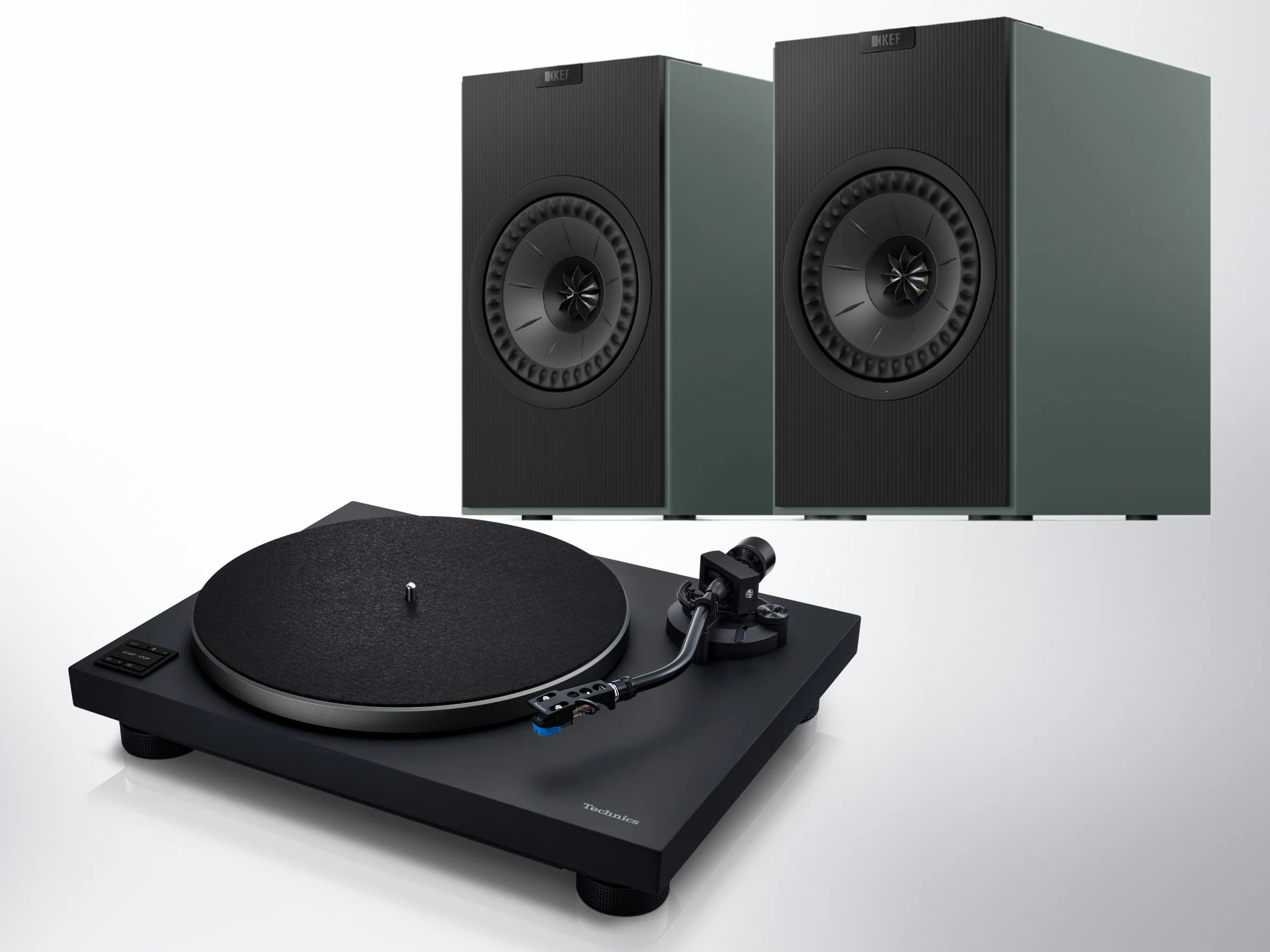 Technics SL-40CBT Direct Drive Turntable with KEF CODA W Wireless Turntable System - Image 4