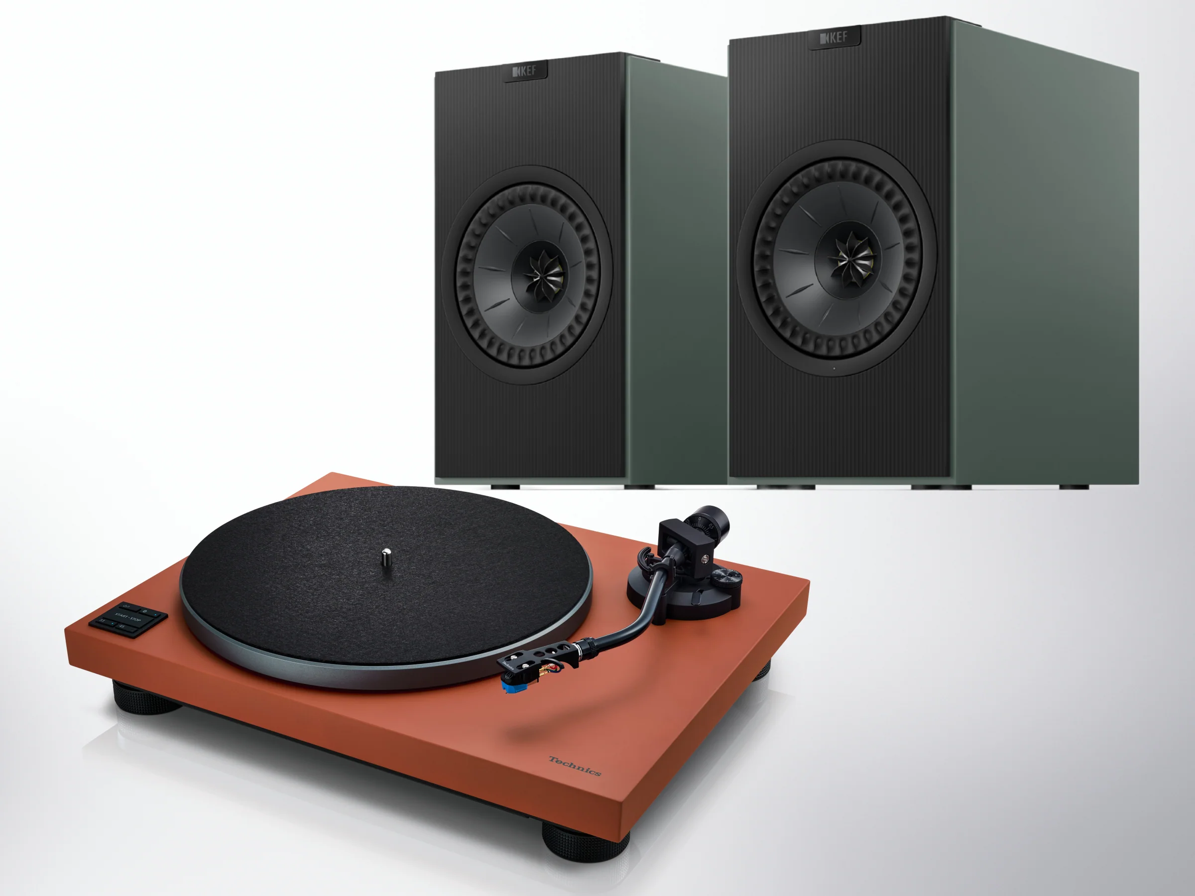 Technics SL-40CBT Direct Drive Turntable with KEF CODA W Wireless Turntable System - Image 9