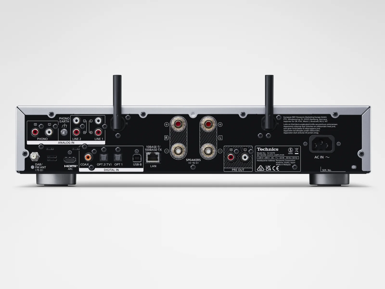Technics SU-GX70 Network Amplifier - Image 3